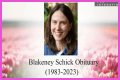 Blakeney Schick Obituary, What Happened To Blakeney Schick? How Did Blakeney Schick Die?