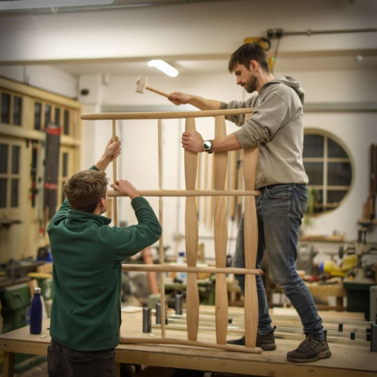 The Marchmont Workshop talk chair making, rush seating & the early years